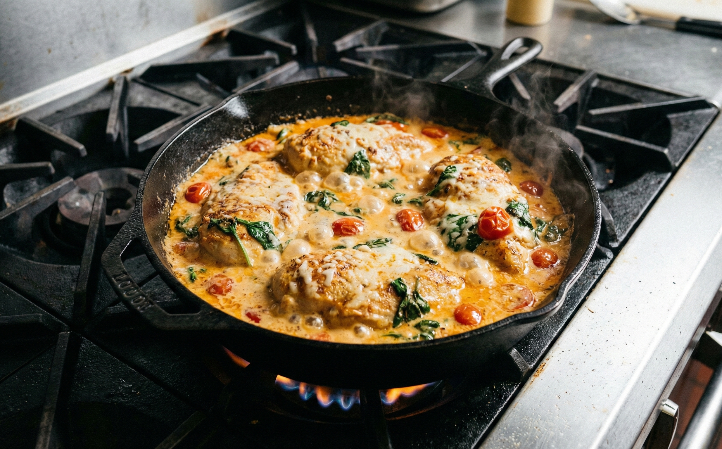 Healthy Tuscan Chicken