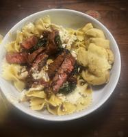 Steak Gorgonzola Alfredo